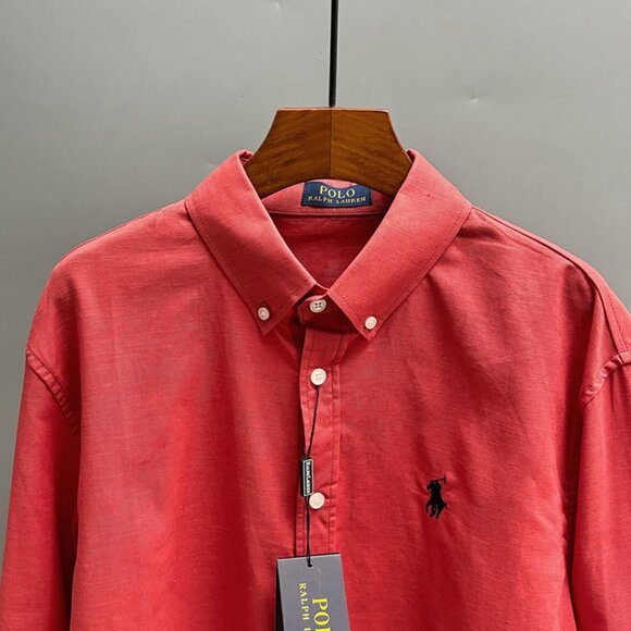 Ralph Lauren Red Polo Shirt - Picture 2 of 8
